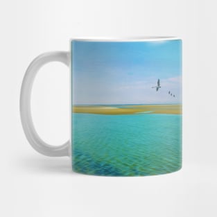 Low Tide on St Simons Island Mug